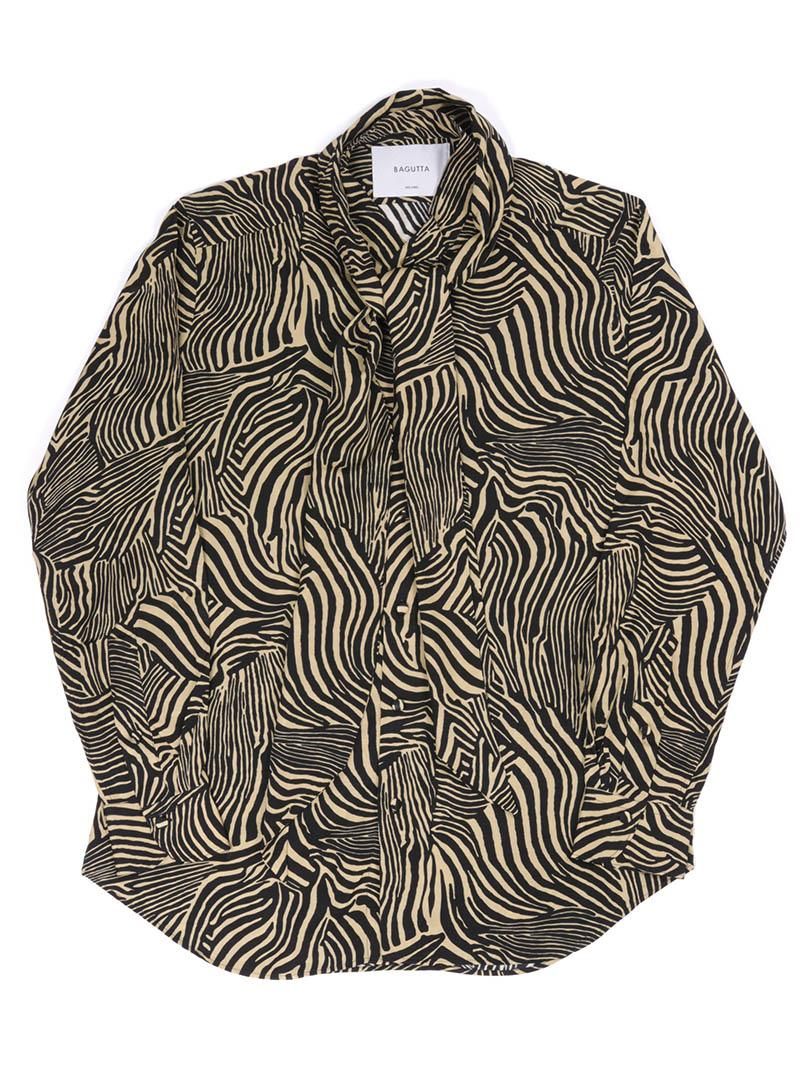 Tie ゼブラ柄シャツ Galk Bagutta正規取扱店 公式通販 Cento Trenta Online Shop
