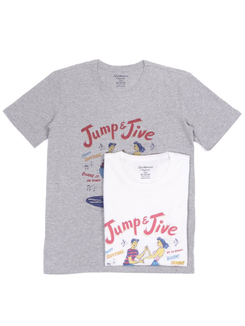 【Sportswear Originals】<br>プリントTシャツ Jump & Jive