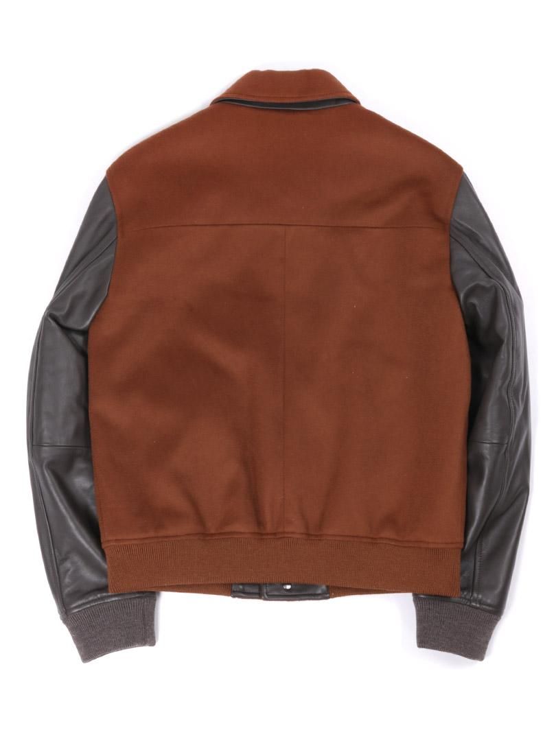 レザー×メルトンブルゾン RICHMONDE｜EMMETI 正規取扱店 公式通販