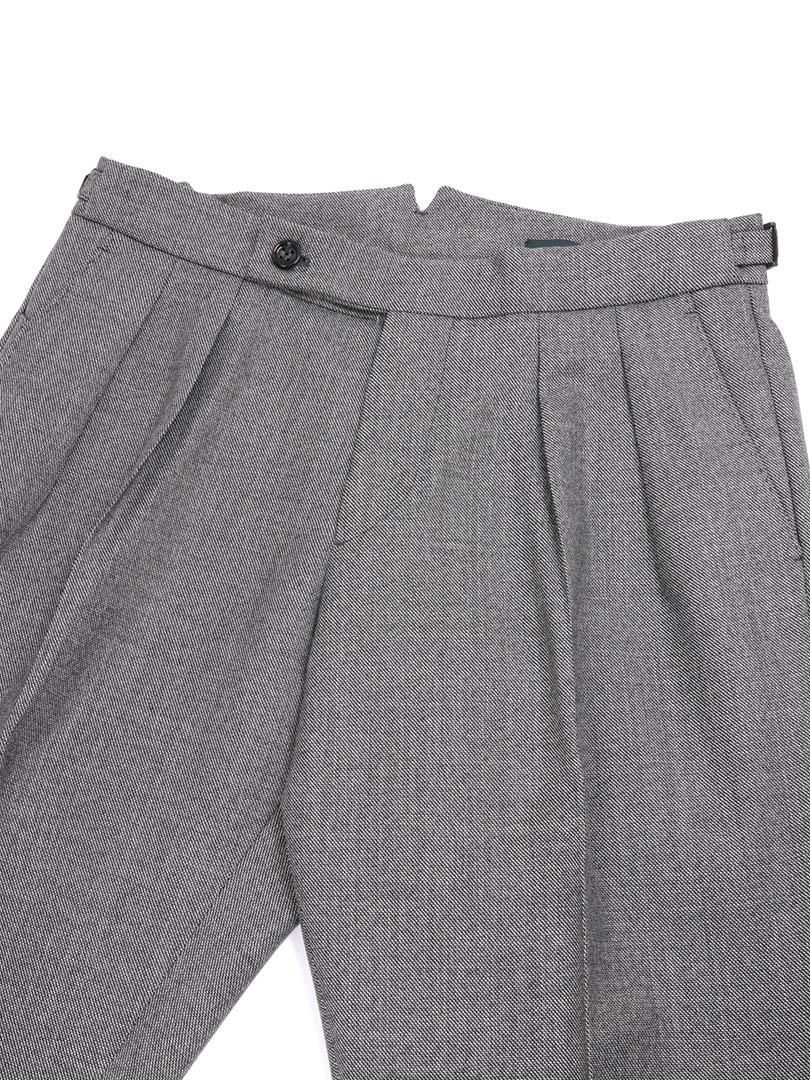 SCOTCH シャークスキン2プリーツパンツ BE222UA SCOTCH MZ1026