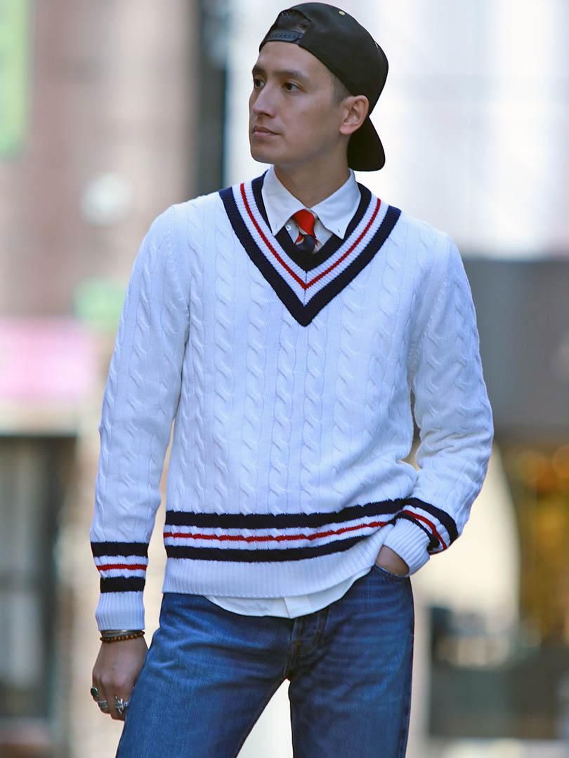 BAFY チルデンニット　イタリア製　46 Cinq essentiel - BAFY｜Yahoo!ショッピング