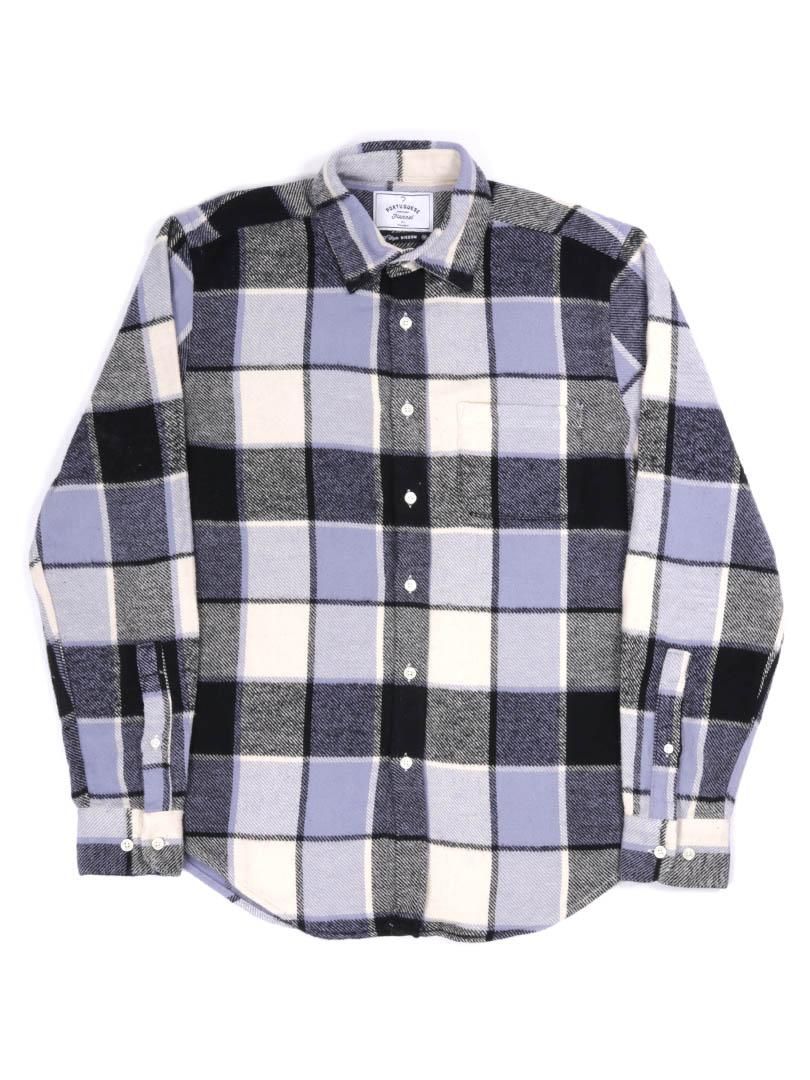 Portuguese Flannel<br>PASTEL BLUE CHECK եͥ륷