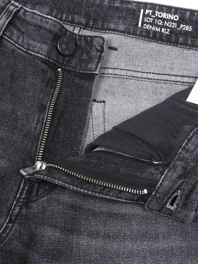 PTトリノデニム　SWING ブラックジーンズ SWING ヴィンテージウォッシュブラックデニムパンツ