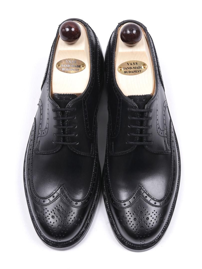メ*ル様 VASS ヴァーシュ ブダペスト 39 ブラック 付属品完備 Budapest*BP BUDAPEST BP CAF-SCO BLACK｜VASS SHOES 正規取扱店