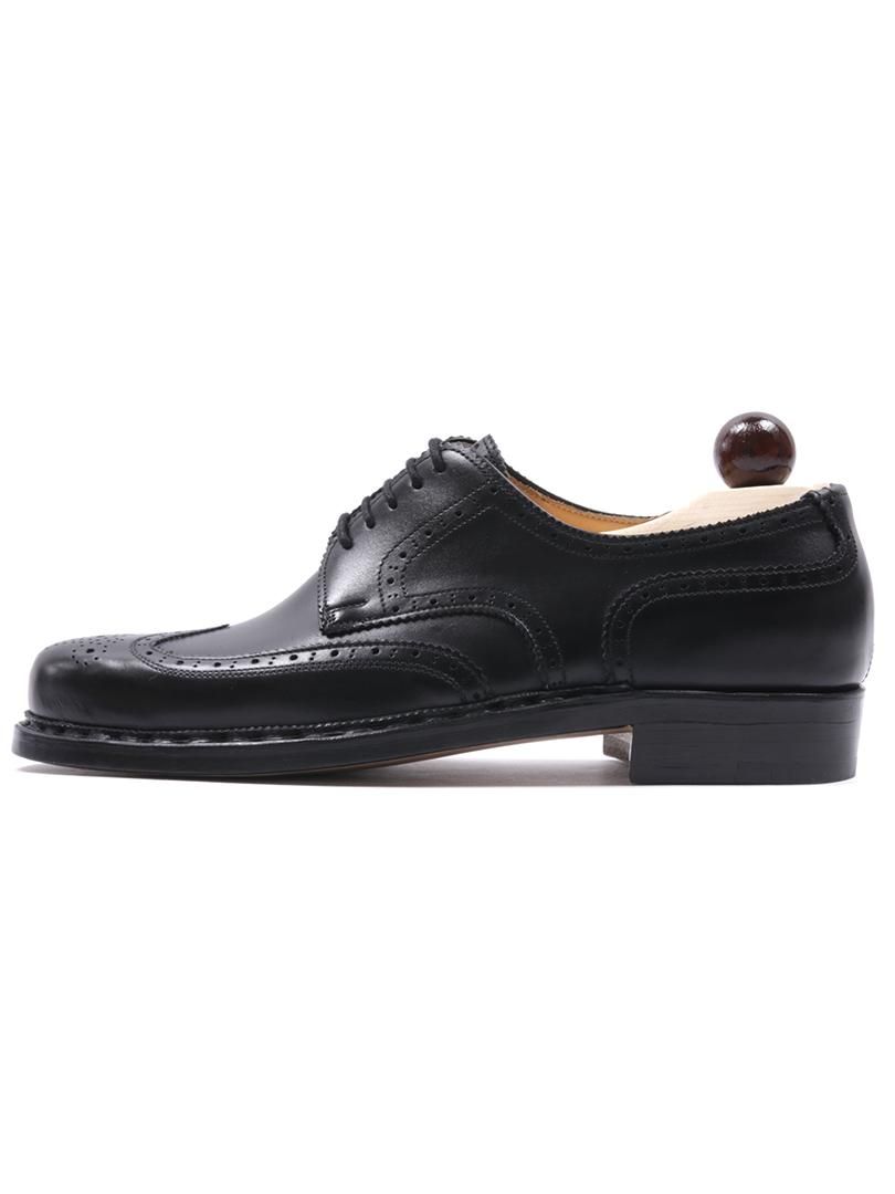 vass フルブローグ　BPラスト　26.5センチ Budapest*BP BUDAPEST BP CAF BLACK｜VASS SHOES 正規取扱店