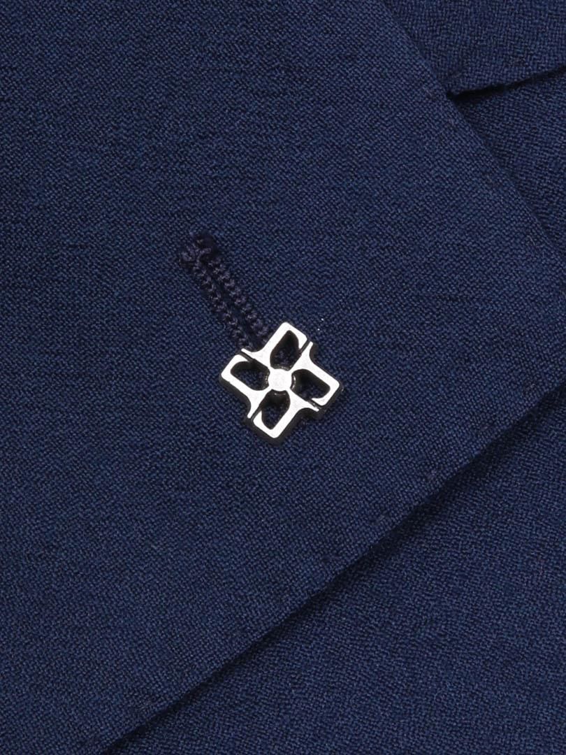 タリアトーレ⭐️44⭐️新作DAKAR⭐️24FW ブルーグレーメランジ⭐️現行ロゴ ウールレーヨンメランジジャケット G-DAKAR22K 30044