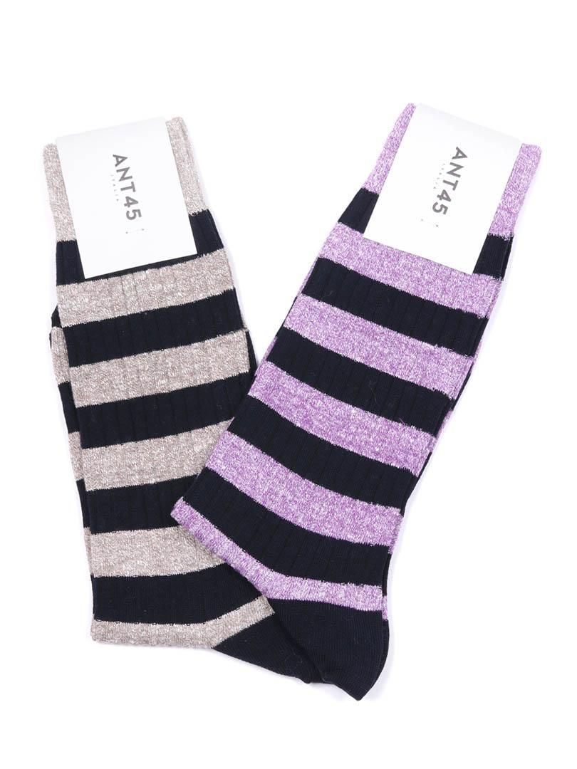 【ANT45】<br>Skye コットンリネンソックス