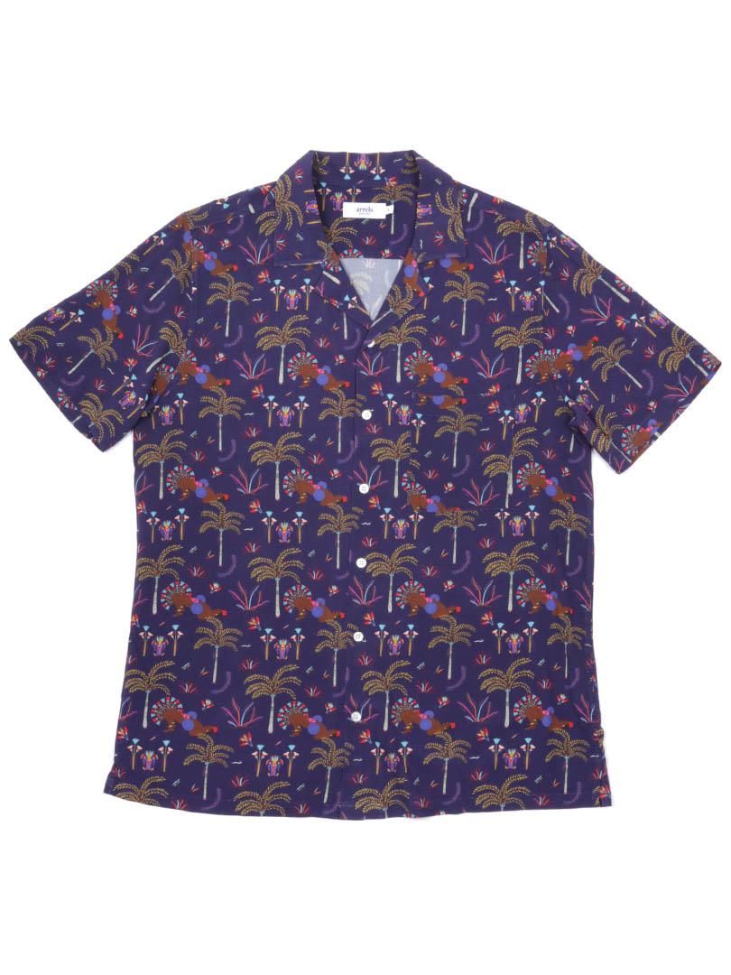 【Arrels Barcelona】<br>オープンカラーシャツ TARBOUCH