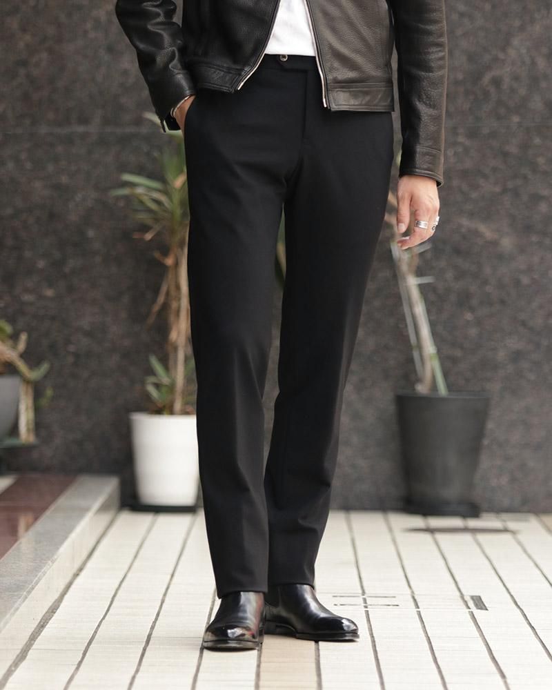 SWING ヴィンテージウォッシュブラックデニムパンツ