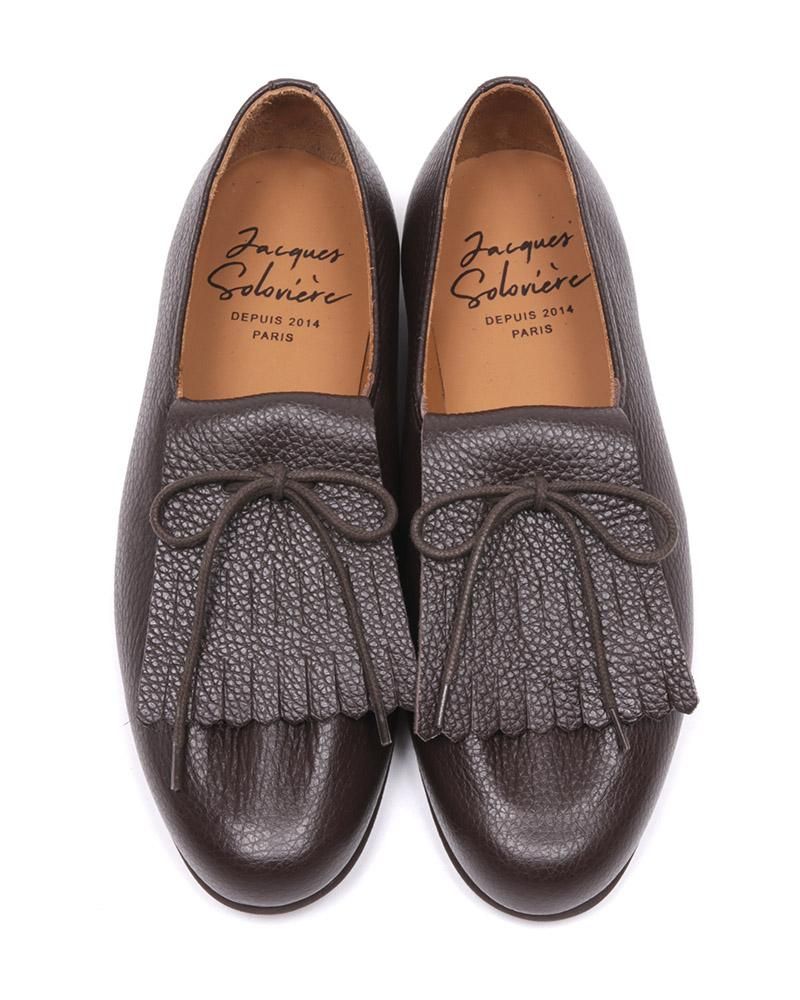 Jacques Soloviere MATT GRAINED DAKR BROWN|Jacques Soloviere Jacques Soloviere MATT GRAINED DAKR BROWN|Jacques Soloviere