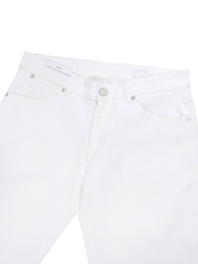 SWING ワンウォッシュホワイトデニムパンツ C5DJ05Z10BAS OA14｜PT