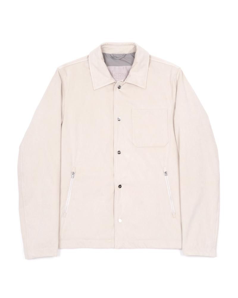 【HERNO】<br>RESORT SUEDE EFFECT コーチジャケット