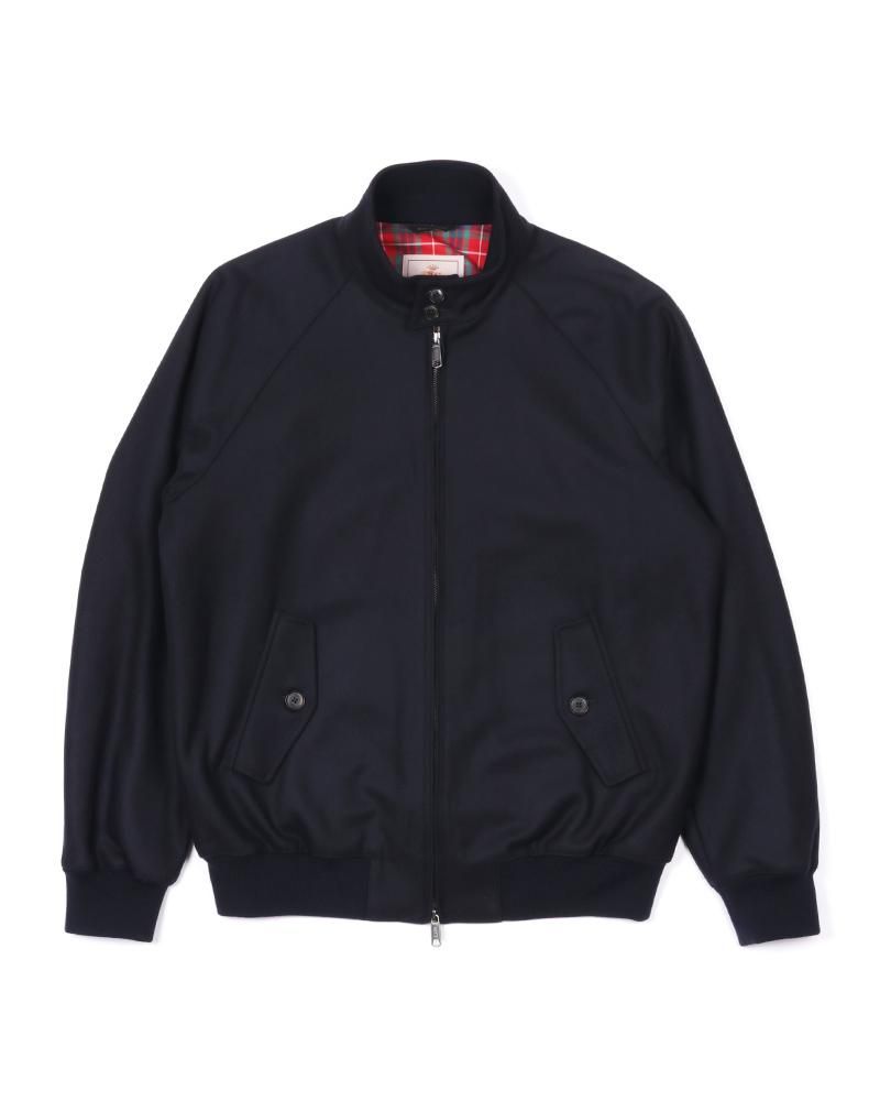 ウールメルトン G9 ハリントンジャケット BRCPS1076|BARACUTA ウールメルトン G9 ハリントンジャケット BRCPS1076|BARACUTA
