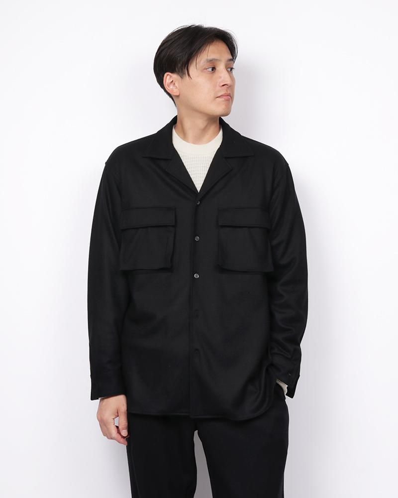 guji購入】moncao（モンサオ）ウールカシミアセットアップ ネイビー