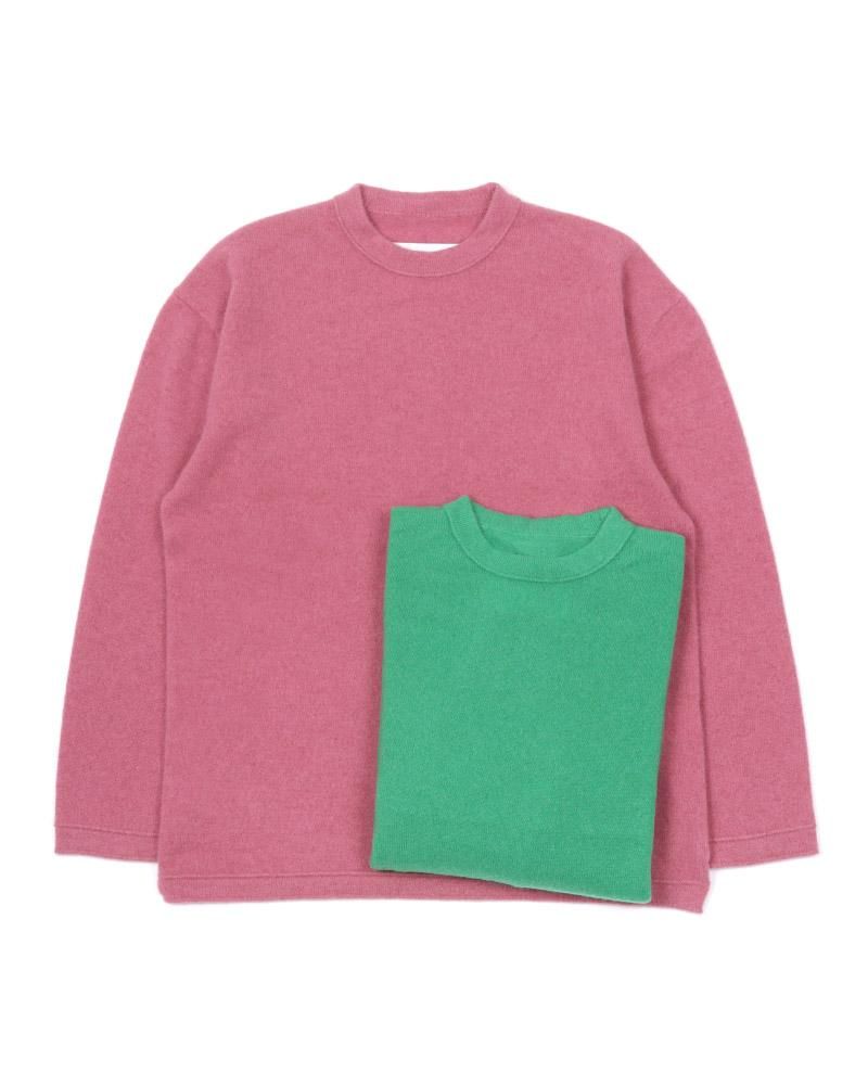 新品定価4万】SIDE SLOPE カシミヤ ニットトップ ライトピンク 2