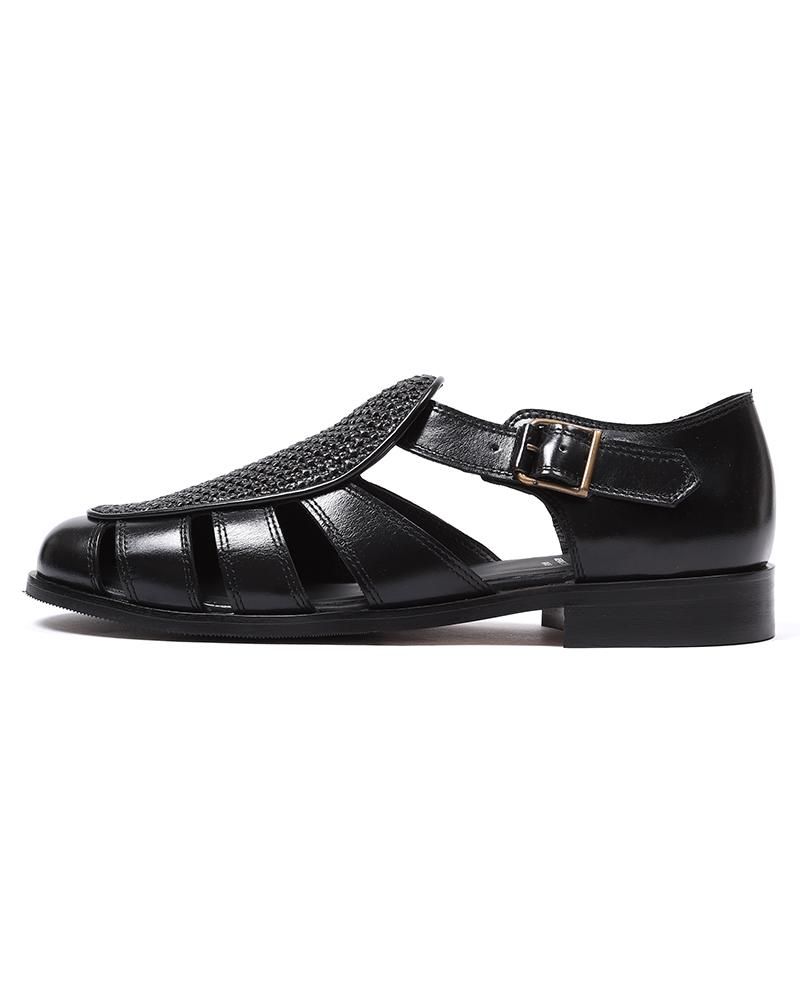 WARMFRAN FRANCK BLACK RAFFIA｜Jacques Soloviere（ジャック