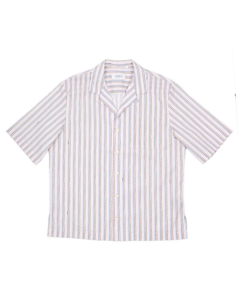 【LANEUS】<br>COTTON S/S SHIRT UNISEX
