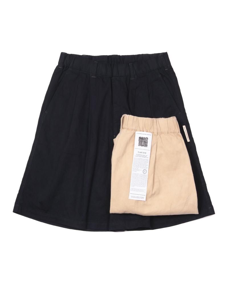 GOODNEIGHBORS SHIRTS<br>ALBARN clay dyeing RELAX FIT SHORT PANT
