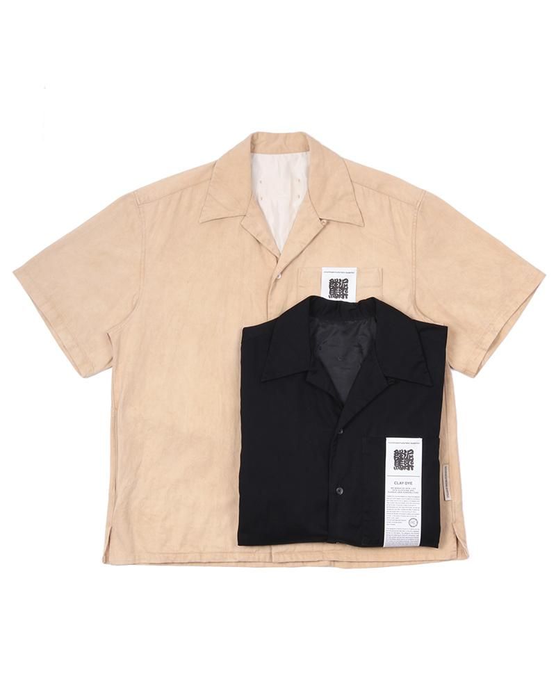 【GOODNEIGHBORS SHIRTS】<br>DAMON clay dyeing RELAX FIT SHIRT