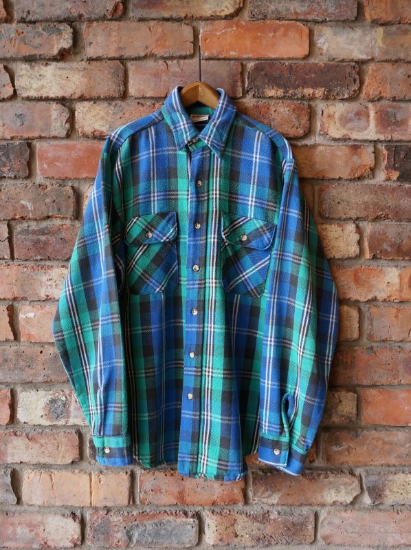 90s Fivebrother Cotton Flannel Check Shirt