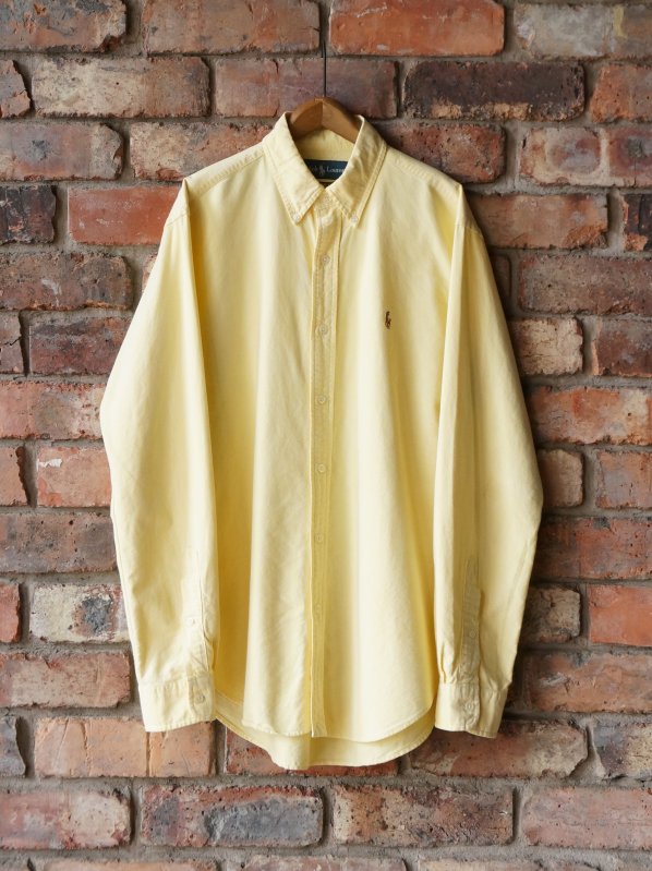 Ralph Lauren Solid B/D Shirt lemon yellow
