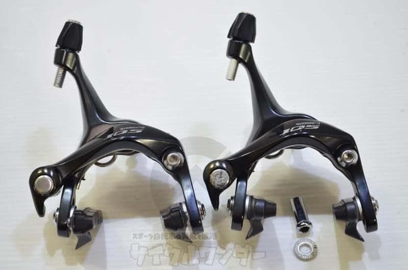 ☆美品☆SHMANO 105(BR-R7000) キャリパーブレーキ前後 - パーツ