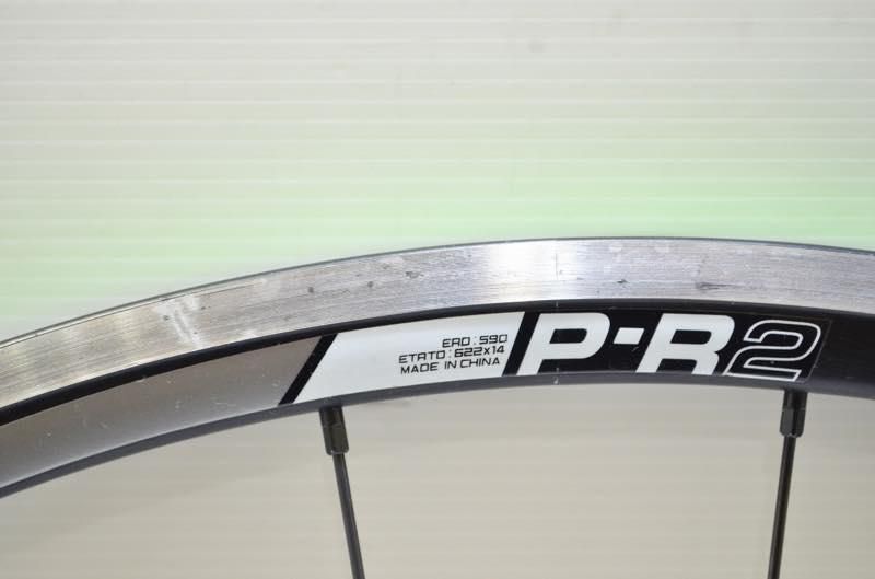 GIANT P-R2 前後ホイール 700C クリンチャー 10速 中古品 GIANT P-R2 前後ホイール 700C クリンチャー 10速 中古品