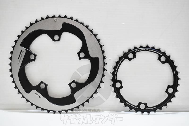 SRAM X-Glide アウター インナー チェーンリング 50/34T 10速 PCD 110