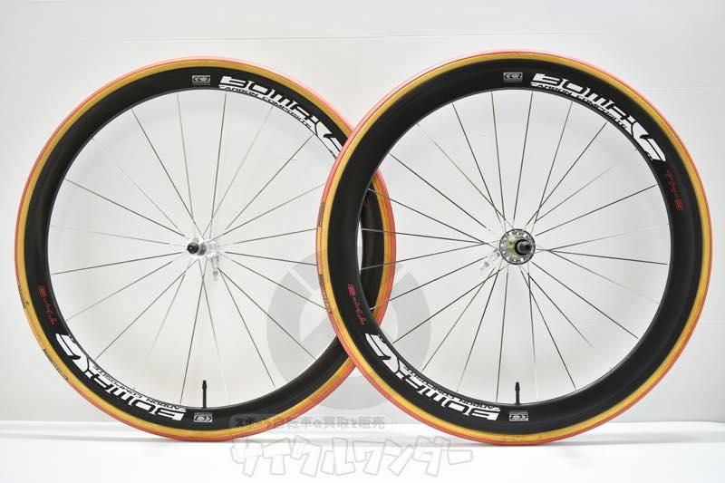 BOMA TH-9W カーボン 前後ホイール 700チューブラ カンパフリー 美品
