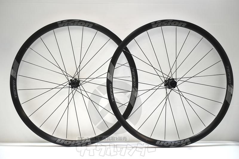 Vision TEAM 30 DISC 前後ホイール 700C クリンチャー シマノ 11速 中古品