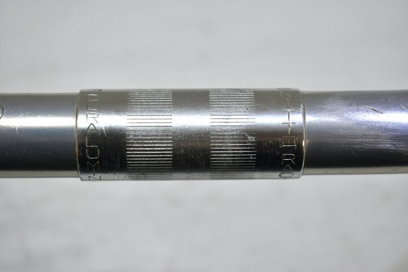 NITTO 日東 B125 AA アルミ ドロップハンドル 芯-芯 370mm/25.4mm 中古