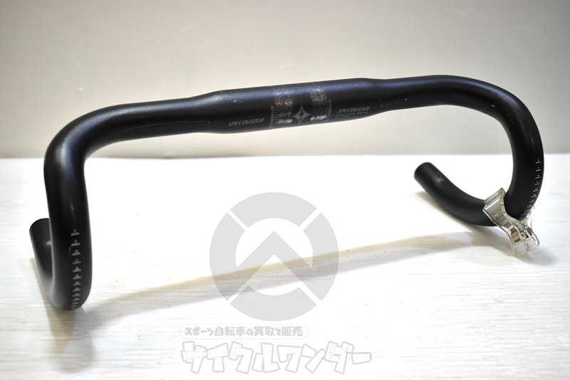 SPECIALIZED SHALLOW BEND アルミドロップハンドル 芯-芯 360mm/31.8mm