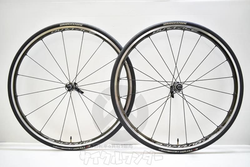 DURA-ACE WH-R9100 C24 前後ホイール 700C クリンチャー 11速 中古品 ...