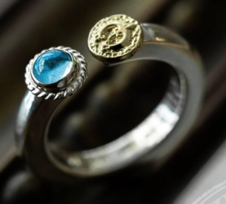 ͡ R-092 / Bule Topaz #8, #14