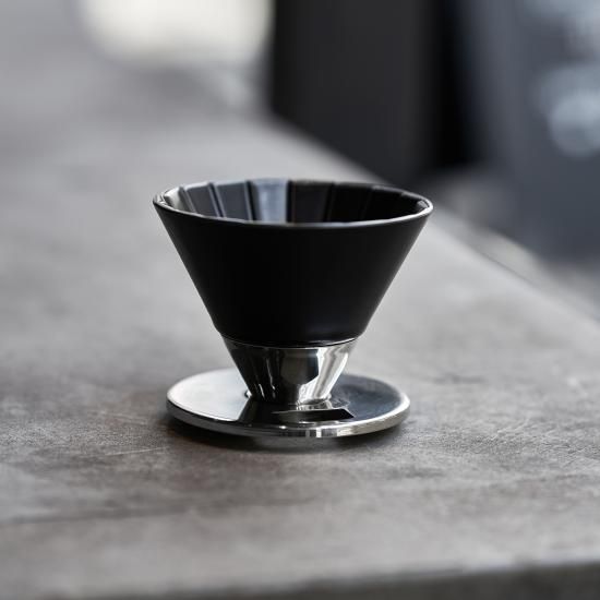 Beasty Coffee コーヒー ドリッパー [シルバー&ブラック Beasty Coffee コーヒー ドリッパー [シルバー&ブラック