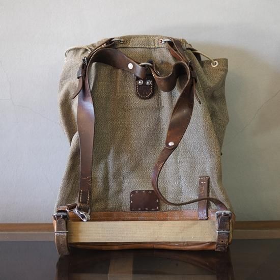 Vintage】ビンテージ・50s・スイス軍・ミリタリーリュック Vintage】ビンテージ・50s・スイス軍・ミリタリーリュック