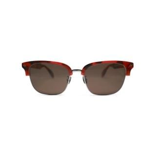 Mr.CASANOVA STOMP 3rd RED TORTOISESILVER / BROWN SMOKE LENS