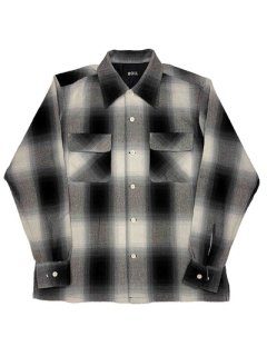 ROLL Twisted Yarn Ombre Check Shirt