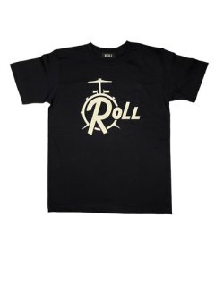 【ROLL】 DRUM LOGO T-Shirts
