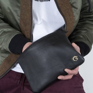  GAVIAL GVL-23AWA-0615 leather flat pouch