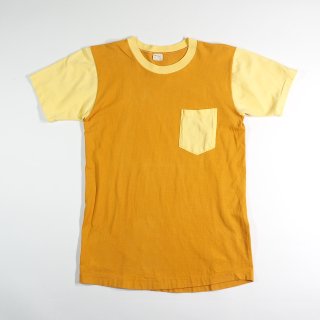 【TOWNCRAFT】 70s〜 JCpenney 2tone pocket tee M