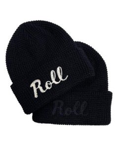ROLL Embroidered Waffle Watch Cap