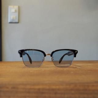 Mr.CASANOVAۡSTOMP4 / BlackSilver / Light Blue Lens