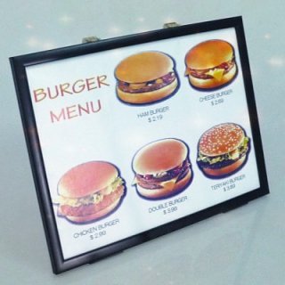 4Dバーガーボード〜4D Burger Board〜写真から本物のハンバーガーが出現！