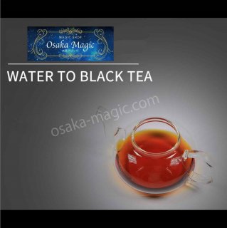 ウォーターtoティー〜Water To Black Tea〜透明な水が紅茶に時間差で変化！