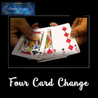 Four Card Change by J.C Magic֤ǣΥɤѲ
