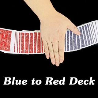 Blue to Red Deck〜バック面の色が変わるマジック〜