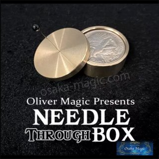 Needle Through Box by Oliver Magic〜針とコインで行う幅広いマジック♪〜