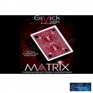 マトリックスアート〜MATRIX ART  by Mickael Chatelain〜1枚のカードで行うマトリックス現象！アイデアが秀逸過ぎ！！！