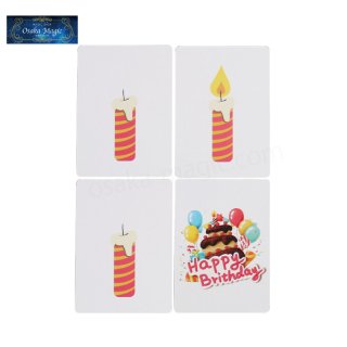 バースデーサプライズ〜Birthday Surprise〜カードのロウソクに火がつく！最後はサプライズ！
